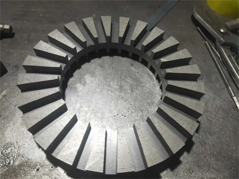 Výrobca procesu laminovania statora motora Axial Flux