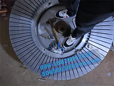 ייצור הטבעה של מנוע שטף צירי סטטור למינציה