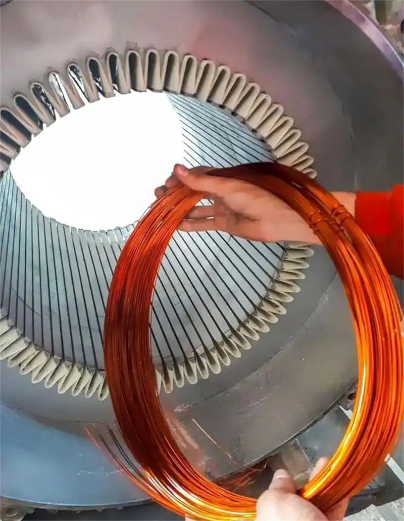 comment faire une bobine de stator