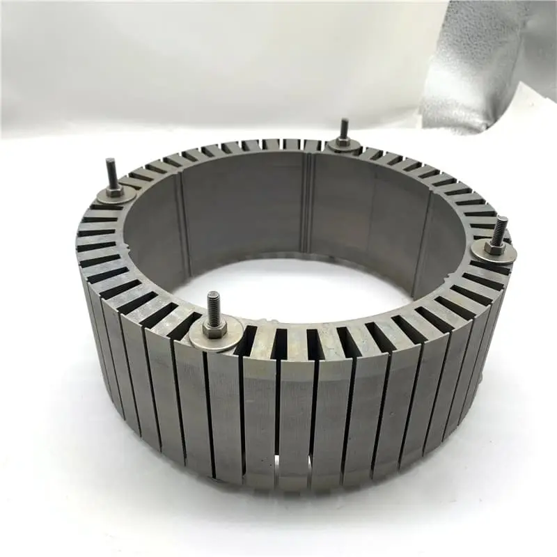 Nouveau moteur de moyeu d’énergie noyau de fer de stator de coupe de fil